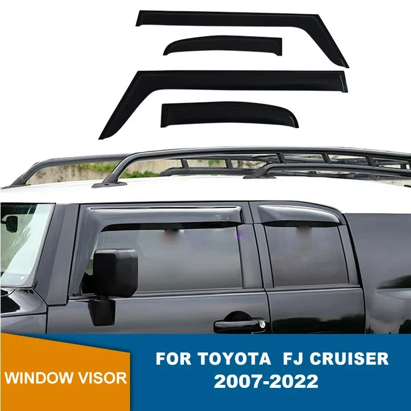 Window Visor For Toyota FJ Cruiser 2007 2008 2009 2010 2011 2012 2013 2014 2015 2016 2018 2019 2020 2021 2022 Sun Rain Guards
Window Visor For Toyota FJ Cruiser 2007 2008 2009 2010 2011 2012 2013 2014 2015 2016 2018 2019 2020 2021 2022 Sun Rain Guards