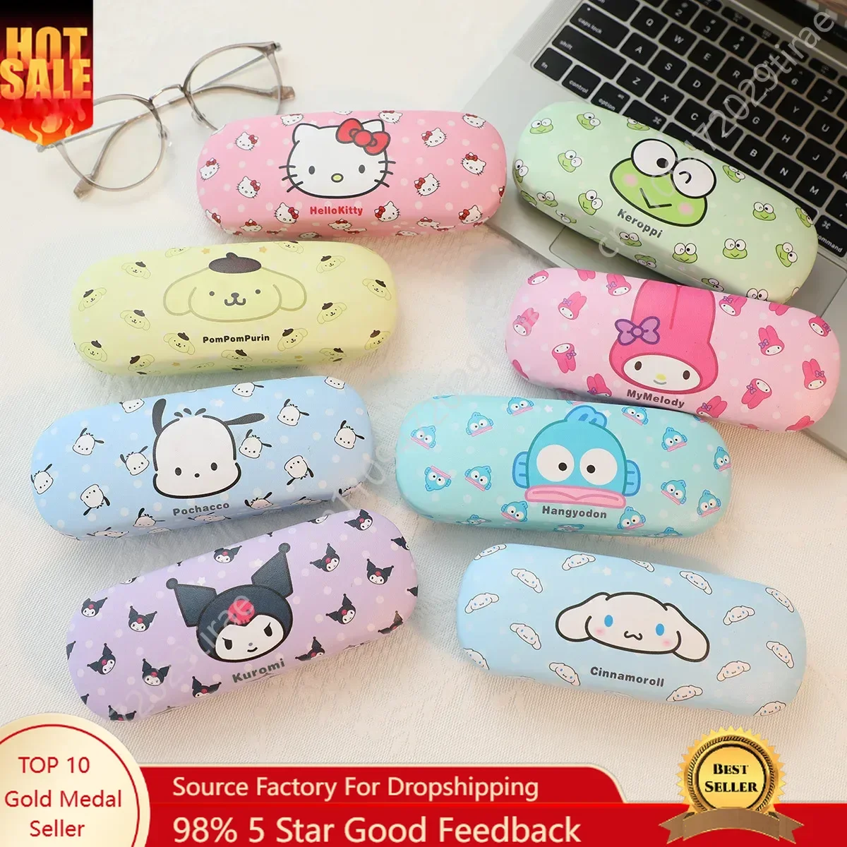 Sanrio Hello Kitty Glasses Case Cinnamoroll Kuromi Melody PU Hard Frame Eyewear Myopia Glasses Carry Bag Gift Cos Accessories
Sanrio Hello Kitty Glasses Case Cinnamoroll Kuromi Melody PU Hard Frame Eyewear Myopia Glasses Carry Bag Gift Cos Accessories