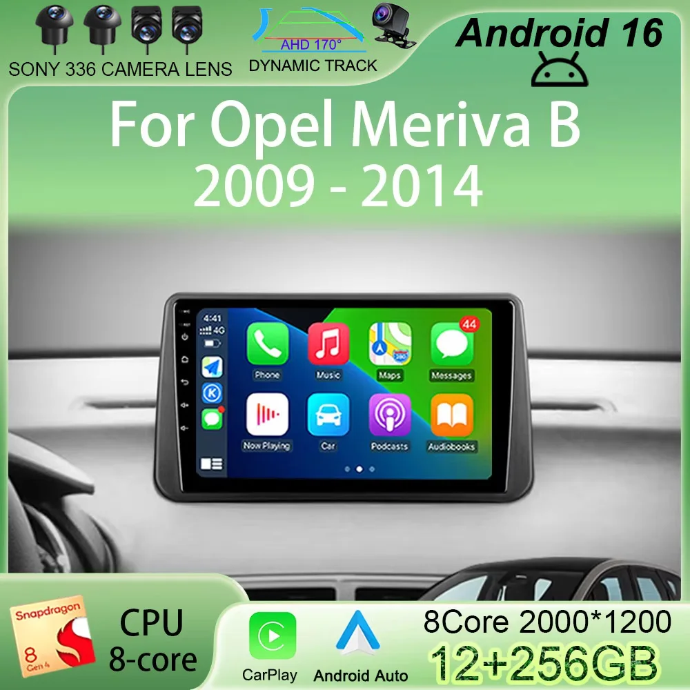 For Opel Meriva B 2009 - 2014 Android 15 Carplay Car Radio Multimedia Navigation Stereo GPS Monitor Screen TV Video Player Auto
For Opel Meriva B 2009 - 2014 Android 15 Carplay Car Radio Multimedia Navigation Stereo GPS Monitor Screen TV Video Player Auto