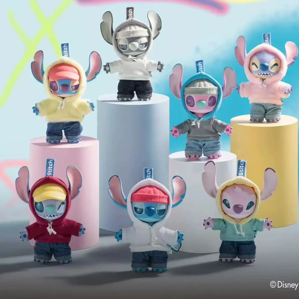 Original Disney Stitch Gen Z Street Series Blind Box Dolls Cute Bag Pendants Trendy Toy Stitch Mystery Box Customized Gifts Toy
Original Disney Stitch Gen Z Street Series Blind Box Dolls Cute Bag Pendants Trendy Toy Stitch Mystery Box Customized Gifts Toy