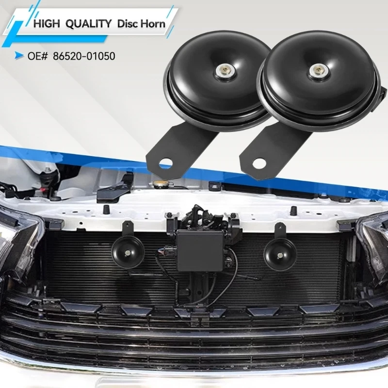 A2UC 2Pcs 12V Snail Type Car Horns Waterproof Car Horn 350Hz-420Hz Frequency Ranges Excellent for Vehice Enhances Safety
A2UC 2Pcs 12V Snail Type Car Horns Waterproof Car Horn 350Hz-420Hz Frequency Ranges Excellent for Vehice Enhances Safety