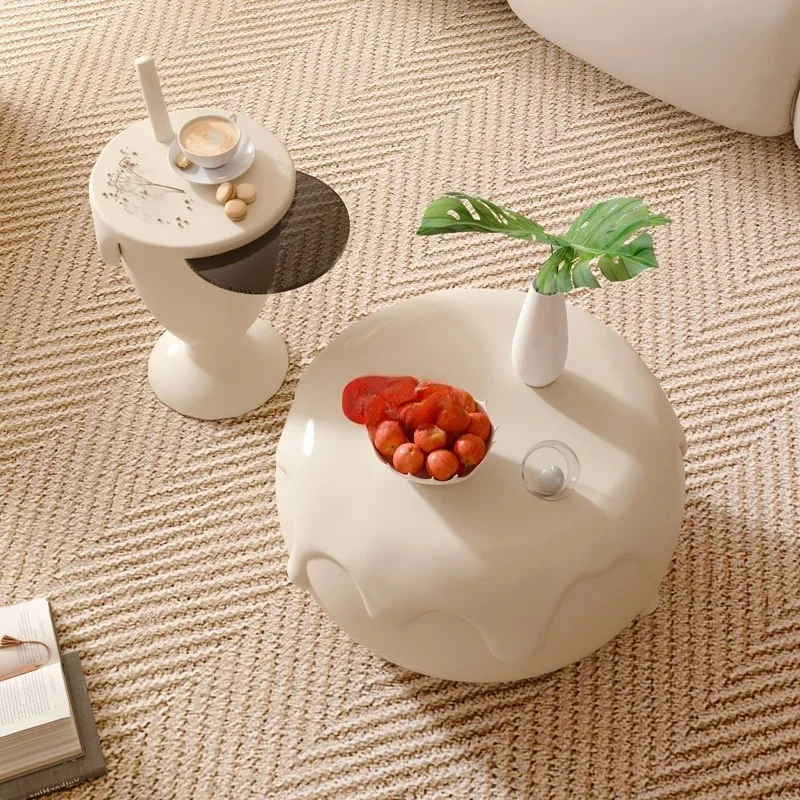 TT NNInternet Celebrity Coffee Table Round Small Apartment Living Room Household French Simple Small Coffee Table
TT NNInternet Celebrity Coffee Table Round Small Apartment Living Room Household French Simple Small Coffee Table