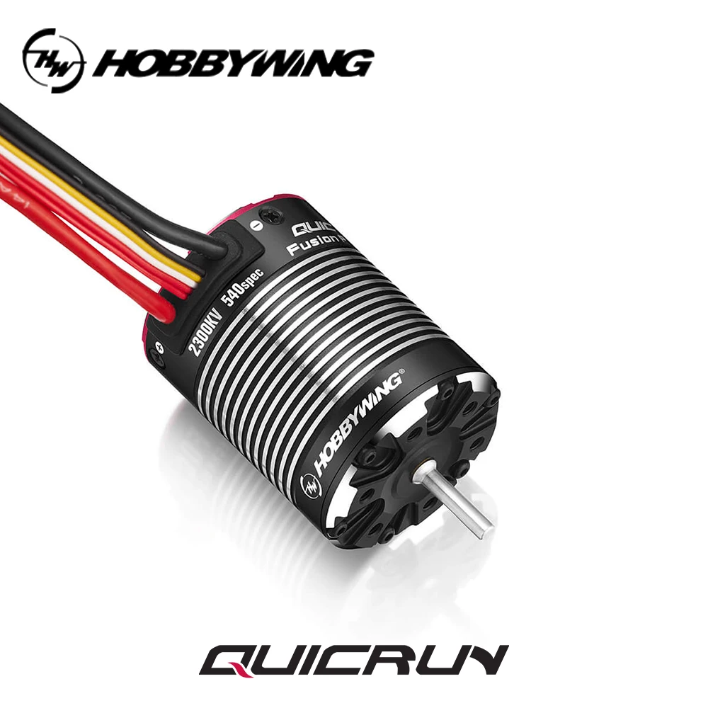 HOBBYWING QuicRun Fusion Pro Elite 50A 2300KV Sensored Brushless Integrated ESC Motor for 1/10 RC Model Car Crawler Accessories
HOBBYWING QuicRun Fusion Pro Elite 50A 2300KV Sensored Brushless Integrated ESC Motor for 1/10 RC Model Car Crawler Accessories