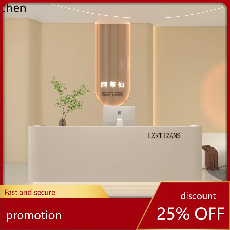 ZML Simple Cream Style Cashier Counter Clinic Bar Table Clothing Store Yoga Studio Company Front Desk
ZML Simple Cream Style Cashier Counter Clinic Bar Table Clothing Store Yoga Studio Company Front Desk