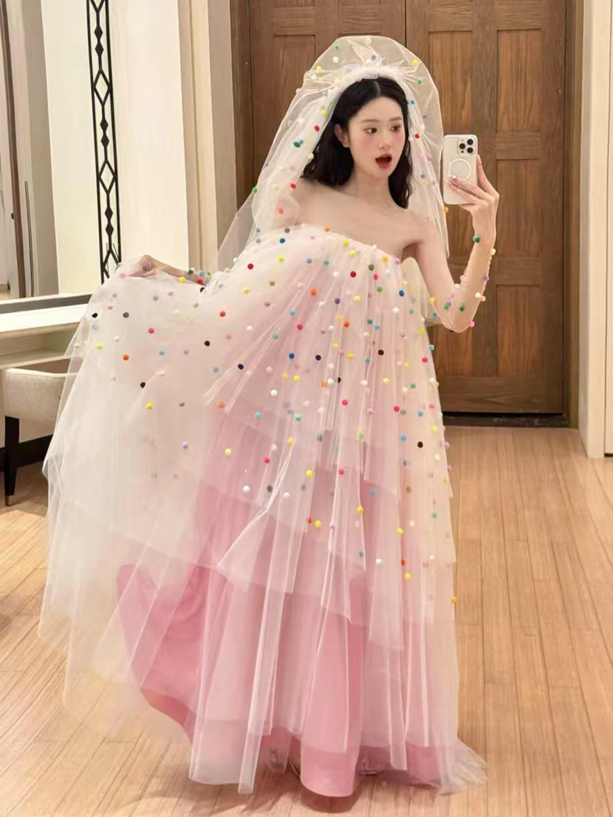 Ele Wedding Morning Robe Women's New 2026 Sweet Design Engagement Ceremony Dr Sensation Small ence Beautiful Drink...
Ele Wedding Morning Robe Women's New 2026 Sweet Design Engagement Ceremony Dr Sensation Small ence Beautiful Drink...