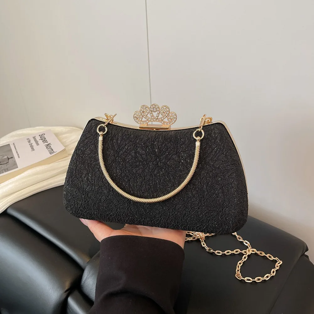 Rhinestone Evening Banquet Bag Large Capacity Glitter Ladies Clutch Bag Make Up Storage Single Shoulder Box Handbag Party
Rhinestone Evening Banquet Bag Large Capacity Glitter Ladies Clutch Bag Make Up Storage Single Shoulder Box Handbag Party