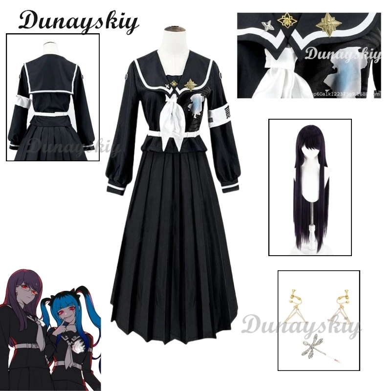 Anime Hundred Line Sizuhara Hiruko Cosplay Fantasia Costume Disguise for Women Dress Uniform Outfits Halloween Carnival Suit
Anime Hundred Line Sizuhara Hiruko Cosplay Fantasia Costume Disguise for Women Dress Uniform Outfits Halloween Carnival Suit