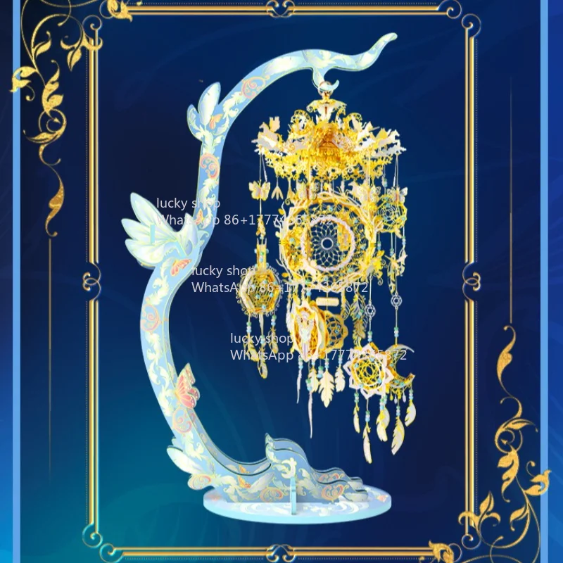 Dreamcatcher 3D 3D Puzzle Metal Assembly Model
Dreamcatcher 3D 3D Puzzle Metal Assembly Model