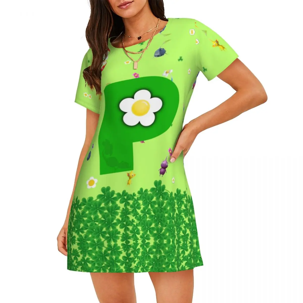 Custom Pikmins Video Gamer Short Sleeves Women Nightdress For Sleeping Womens Sleepshirts Rescue Pup Oatchi Dress Sleep Dress
Custom Pikmins Video Gamer Short Sleeves Women Nightdress For Sleeping Womens Sleepshirts Rescue Pup Oatchi Dress Sleep Dress