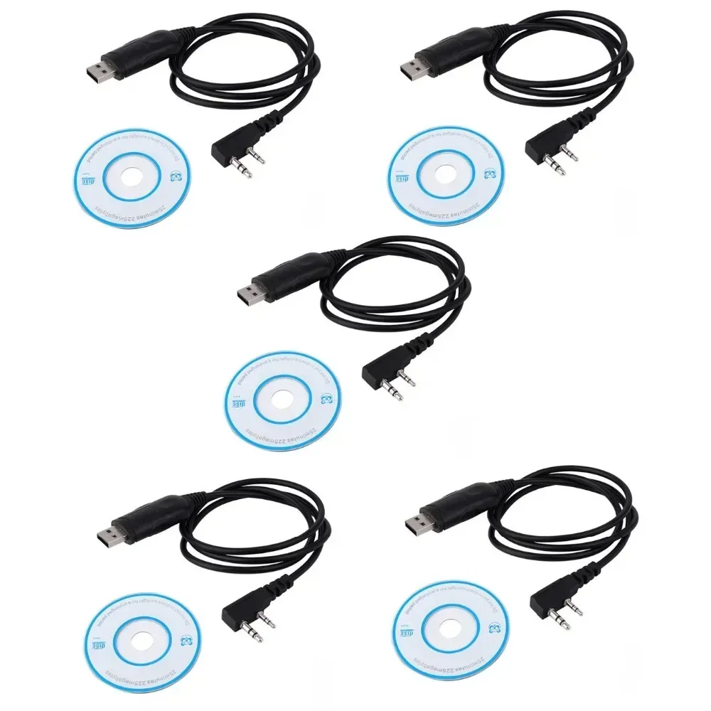 Lot 5pcs USB Programming Write Frequency Line Cable For Baofeng UV5R UV-5R 888S Retevis RT5R H777 Kenwood Radio Walkie Talkie
Lot 5pcs USB Programming Write Frequency Line Cable For Baofeng UV5R UV-5R 888S Retevis RT5R H777 Kenwood Radio Walkie Talkie