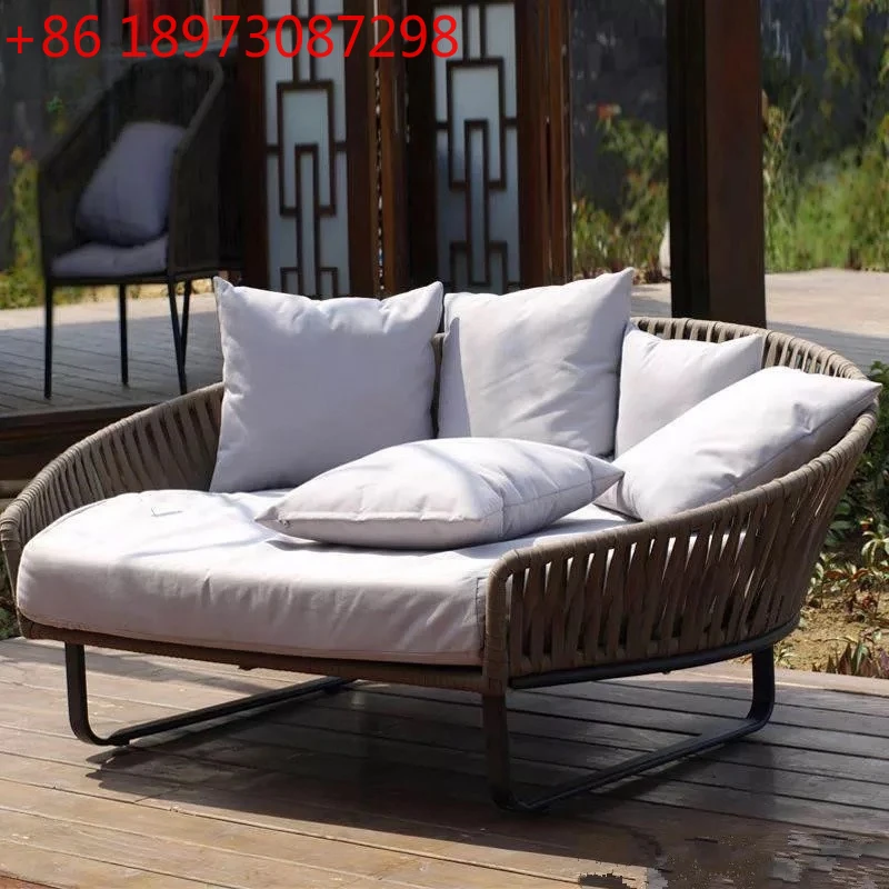 Художественная мебель из ротанга, кровать для отеля B & B Club, открытый бассейн для отдыха
Художественная мебель из ротанга, кровать для отеля B & B Club, открытый бассейн для отдыха