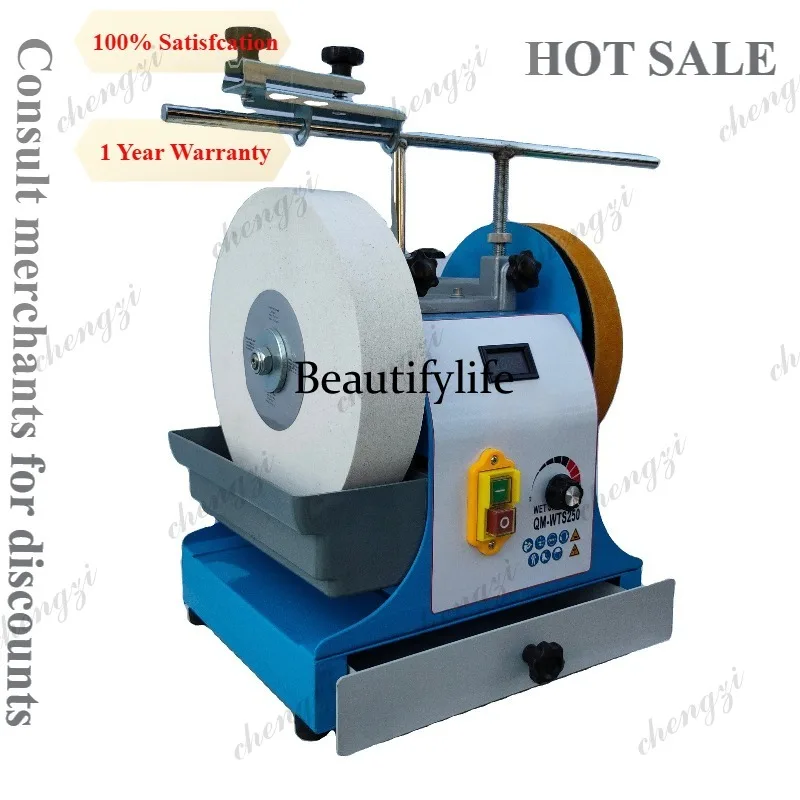 A81 10 Inch Water-cooled Speed Control Double Wheel Sharpener Household Electric Bench Grinder Practical Daily Tool Sharpening U
A81 10 Inch Water-cooled Speed Control Double Wheel Sharpener Household Electric Bench Grinder Practical Daily Tool Sharpening U