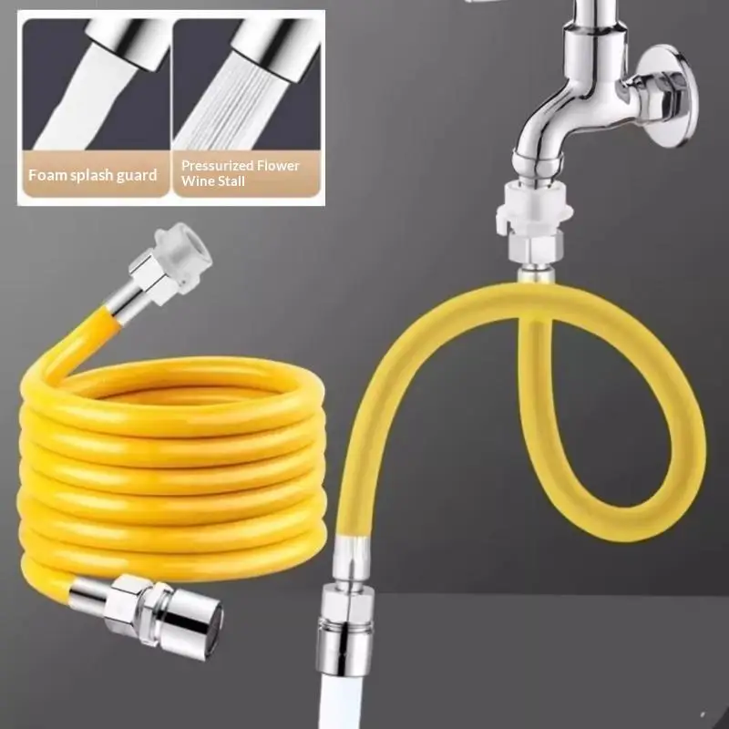 2 Mode Faucet Extension Extender Adjust Stainless Steel Water Tap Pipe Tube Splashproof Free Bending Faucet Extension Tube
2 Mode Faucet Extension Extender Adjust Stainless Steel Water Tap Pipe Tube Splashproof Free Bending Faucet Extension Tube
