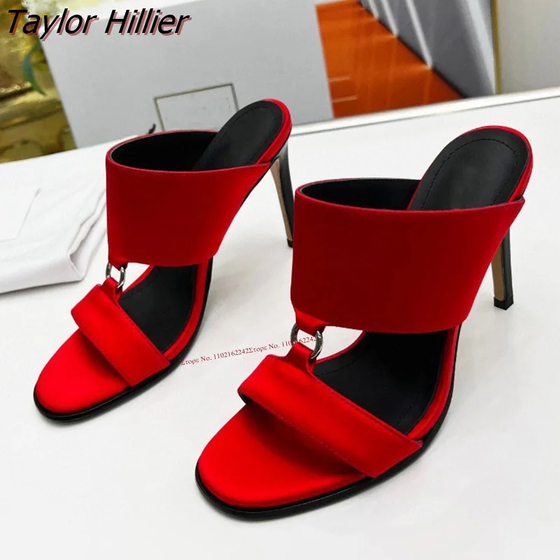 Summer New Catwalk Open-Toed High-Heeled Women'S Shoes Satin Stiletto Elegant Fashion Dress Sandals And Slippers For Women 46
Summer New Catwalk Open-Toed High-Heeled Women'S Shoes Satin Stiletto Elegant Fashion Dress Sandals And Slippers For Women 46