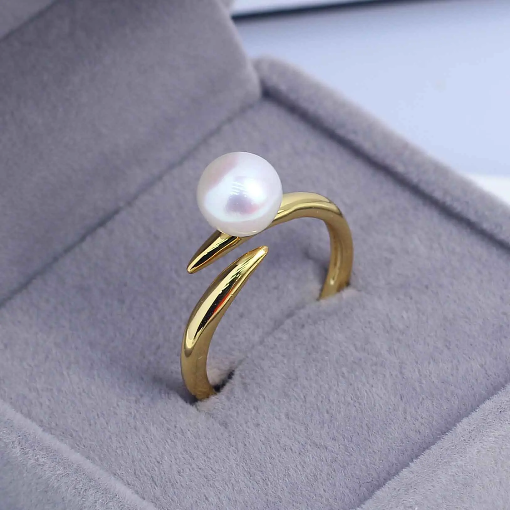 5pcs Adjustable Gold Plated Pearl Ring Settings Findings & Accessories-for Jewelry Making Bulk Wholesale Craft Supplies 6-7mm
5pcs Adjustable Gold Plated Pearl Ring Settings Findings & Accessories-for Jewelry Making Bulk Wholesale Craft Supplies 6-7mm