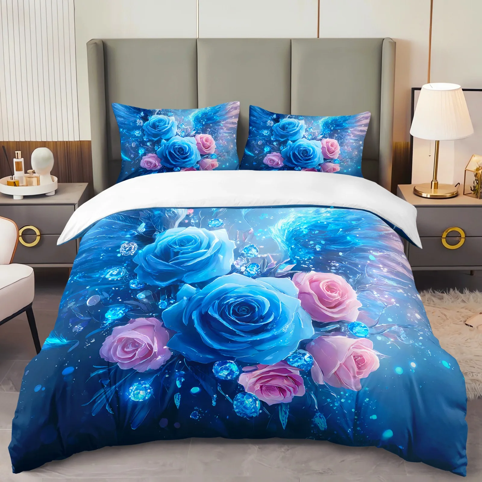 Floral Bedding Set Duvet Cover Set Quilt Cover With Pillowcase For Bedroom Decor Birthday Gift For Girl Women Bedroom Double Bed
Floral Bedding Set Duvet Cover Set Quilt Cover With Pillowcase For Bedroom Decor Birthday Gift For Girl Women Bedroom Double Bed
