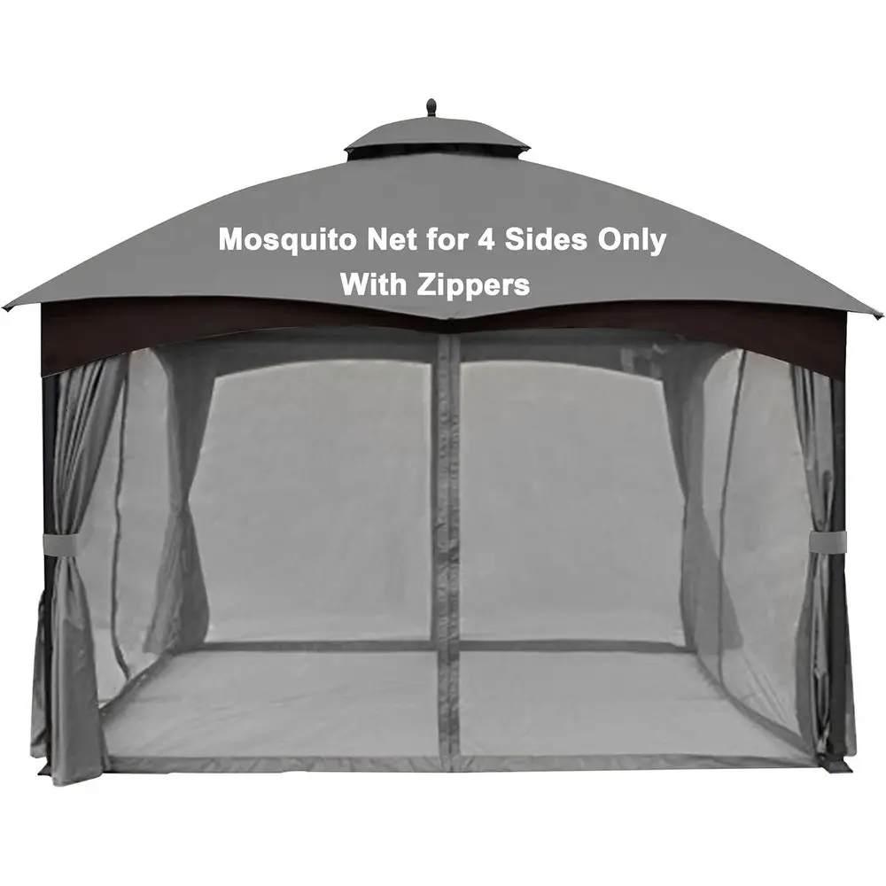 Grey 10' x 12' Gazebo Netting or Lowe's Allen Roth 10X12 Gazebo el #G-12S004B-1 / G-12S004BTO/ TPGAZ17-002
Grey 10' x 12' Gazebo Netting or Lowe's Allen Roth 10X12 Gazebo el #G-12S004B-1 / G-12S004BTO/ TPGAZ17-002