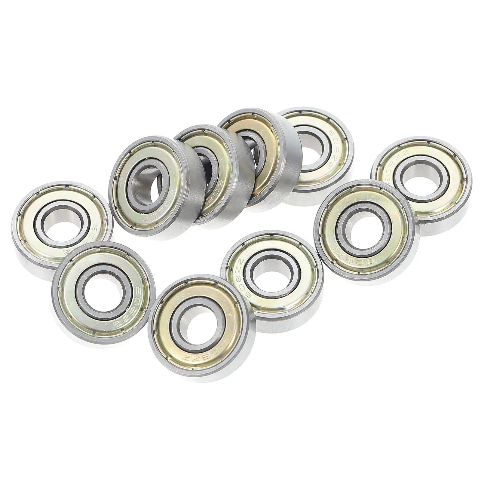 Carbon Steel Bearings 10 Pcs High Speed Low Noise Skateboard Roller Skating Accessories Smooth Rotation Long Durability
Carbon Steel Bearings 10 Pcs High Speed Low Noise Skateboard Roller Skating Accessories Smooth Rotation Long Durability