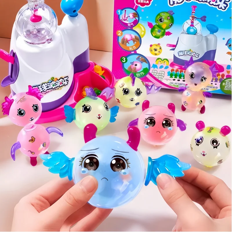 Magic Ball Sticky Happy Balloon Pop Pople Inflator Sticky Happy 6 Boys and Girls Handmade DIY Children's Toys Gifts
Magic Ball Sticky Happy Balloon Pop Pople Inflator Sticky Happy 6 Boys and Girls Handmade DIY Children's Toys Gifts
