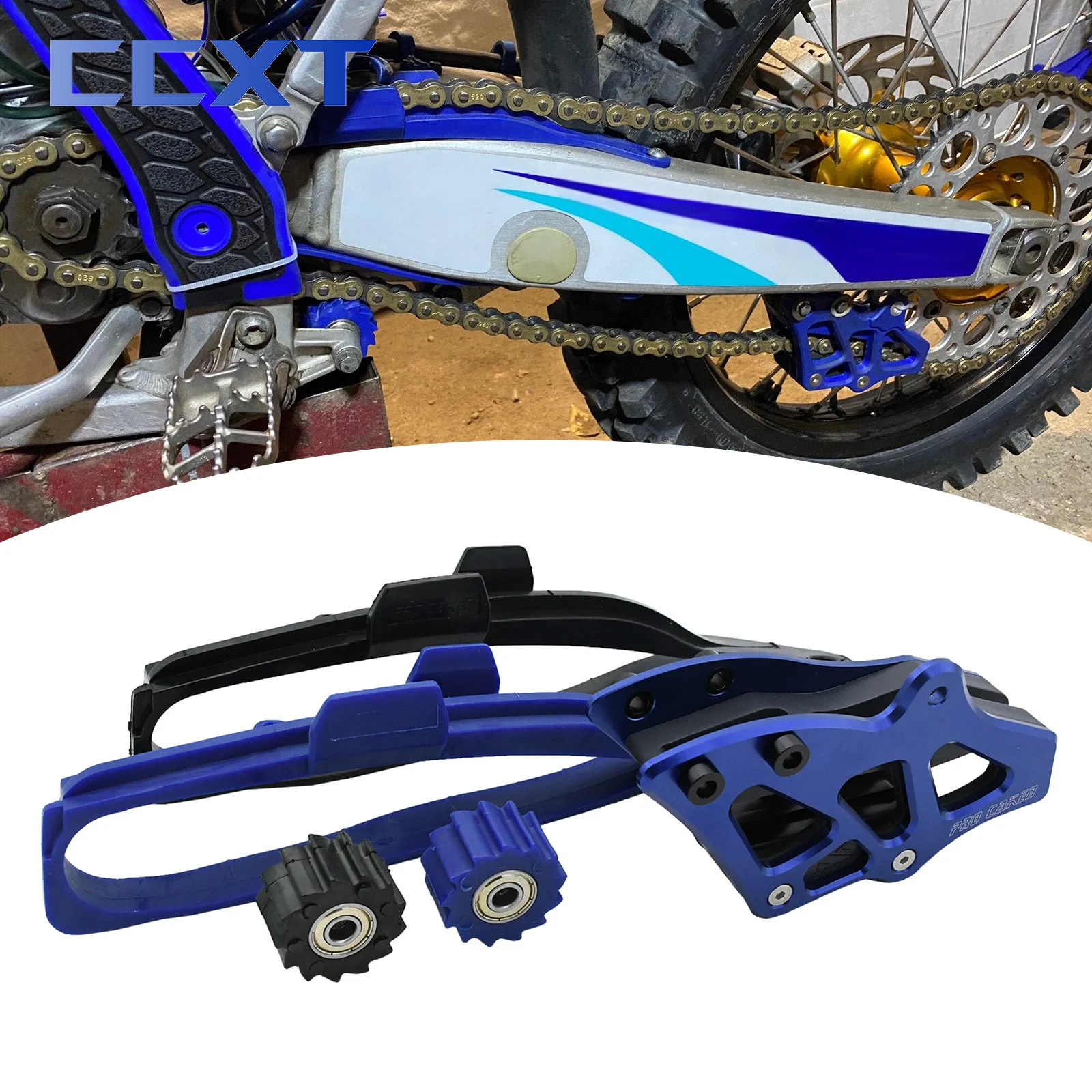 Motorcycle Chain Guide Swingarm Chain Slider Guide Bottom Roller For Yamaha YZ250 YZ125 YZ250F YZ450F WR450F WR250F 2007-2021
Motorcycle Chain Guide Swingarm Chain Slider Guide Bottom Roller For Yamaha YZ250 YZ125 YZ250F YZ450F WR450F WR250F 2007-2021