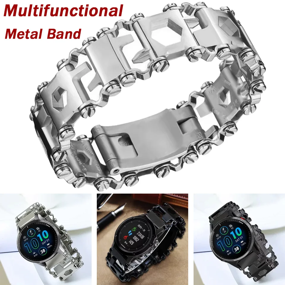 22mm Multifunctional Metal Watchband For Garmin Forerunner 965 955 265 255 Music Bracelet Garmin Venu 3 2/Vivoactive 4 Wristband
22mm Multifunctional Metal Watchband For Garmin Forerunner 965 955 265 255 Music Bracelet Garmin Venu 3 2/Vivoactive 4 Wristband