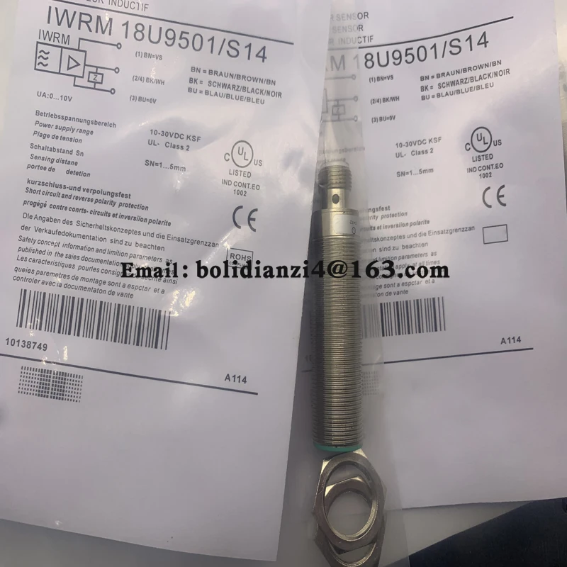 Original sensor IWRR 18I97T4/S14 IWRM 30U9704/S14 IWRM 12Z8704/S14C IWRM 18I9704/S14 IWRM 18U9704/S14 In stock
Original sensor IWRR 18I97T4/S14 IWRM 30U9704/S14 IWRM 12Z8704/S14C IWRM 18I9704/S14 IWRM 18U9704/S14 In stock