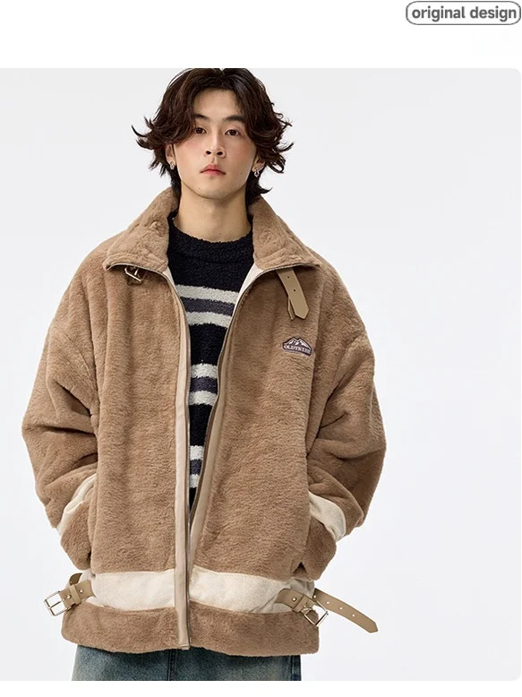 Утепленная хлопковая куртка для улицы с имитацией кроличьего меха, зимняя новинка для мужчин и женщин, пушистое хлопковое пальто, одежда для пар
Утепленная хлопковая куртка для улицы с имитацией кроличьего меха, зимняя новинка для мужчин и женщин, пушистое хлопковое пальто, одежда для пар