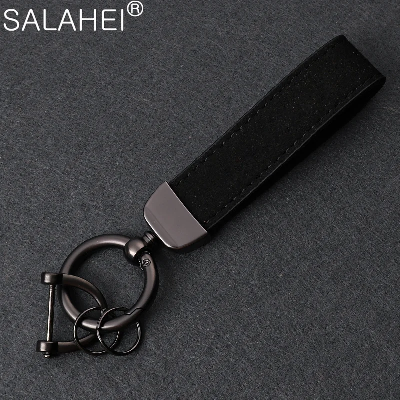 High-quality Car Gift Pendant Women Men Suede Leather Keyring Key Chain Ring For BMW Audi Mercedes Benz AMG Keychain Accessories
High-quality Car Gift Pendant Women Men Suede Leather Keyring Key Chain Ring For BMW Audi Mercedes Benz AMG Keychain Accessories
