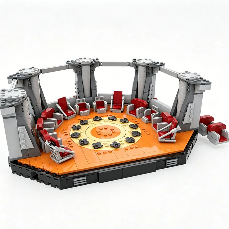 MOC Round Table Council Hall Building Block Model — Small-Particle Interlocking Bricks — Home & Desktop Decor — Assembly Gift fo
MOC Round Table Council Hall Building Block Model — Small-Particle Interlocking Bricks — Home & Desktop Decor — Assembly Gift fo
