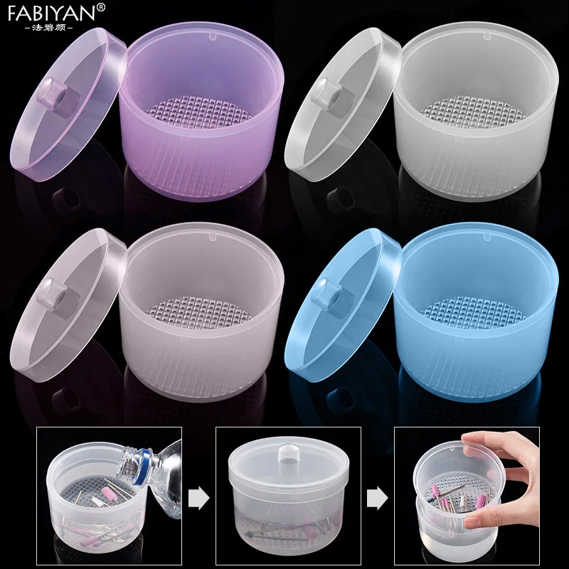 Plastic Sterilizer Box Bowl Nail Drill Bits Clean Sterilizing Tray Pot Pedicure Manicure Storage Container for Nail Art Tools
Plastic Sterilizer Box Bowl Nail Drill Bits Clean Sterilizing Tray Pot Pedicure Manicure Storage Container for Nail Art Tools