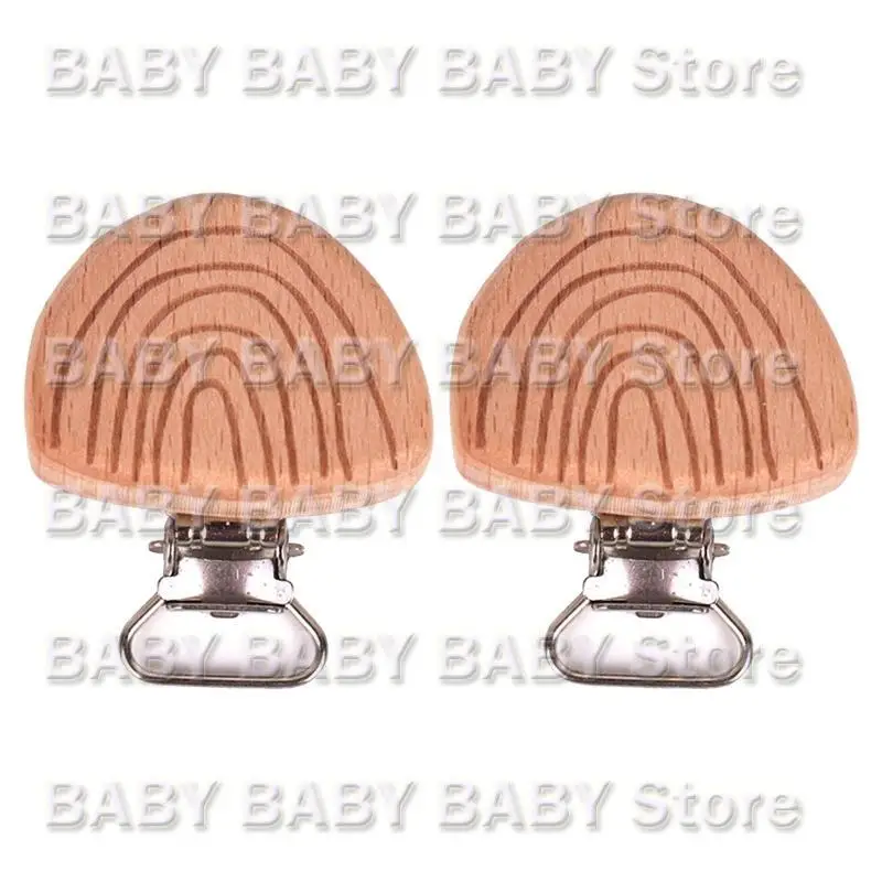 Q81A 2Pcs Baby Teether Clasp Wooden Pacifier Clips Rainbow Beech Engrave Teether Clip
Q81A 2Pcs Baby Teether Clasp Wooden Pacifier Clips Rainbow Beech Engrave Teether Clip