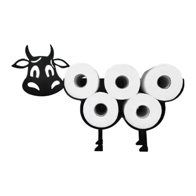 HRBAJ-Toilet Paper Roll Holder Freestanding Metal Toilet Paper Holder Stand Decorative Anti-Slip Storage Rack Cow Themed Wall Mo
HRBAJ-Toilet Paper Roll Holder Freestanding Metal Toilet Paper Holder Stand Decorative Anti-Slip Storage Rack Cow Themed Wall Mo