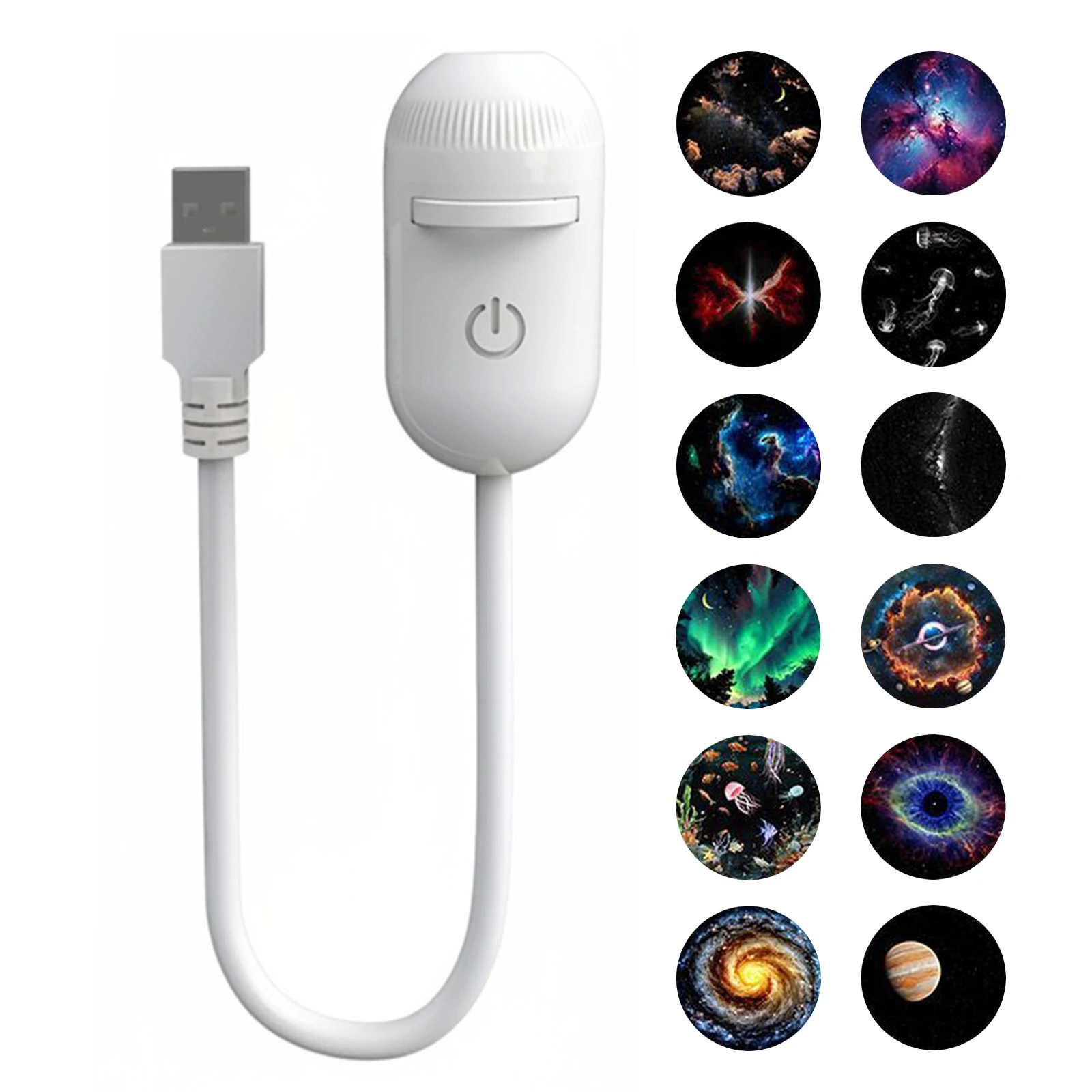 Romantic LED Starry Sky Night Light USB Powered Saturn Galaxy Projector Lamp for Car Roof Party Room Ceiling Decor Plug and Play
Romantic LED Starry Sky Night Light USB Powered Saturn Galaxy Projector Lamp for Car Roof Party Room Ceiling Decor Plug and Play