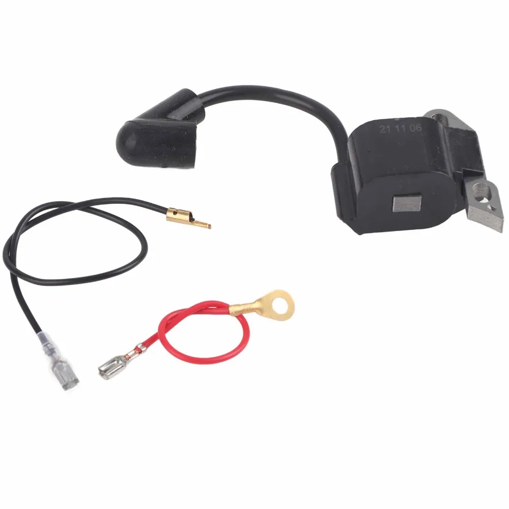 Black Ignition Coil Module Compact Plastic and M Chainsaw Ignition Coil With Wires Stable Ignition Support
Black Ignition Coil Module Compact Plastic and M Chainsaw Ignition Coil With Wires Stable Ignition Support