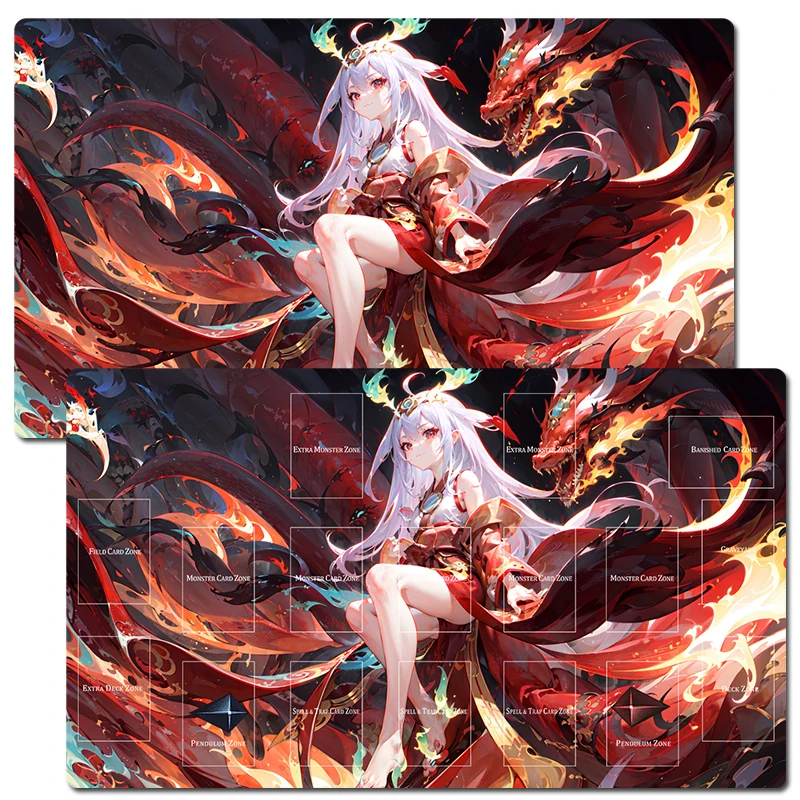 YuGiOh Kurikara Divincarnate TCG CCG Playmat Торговый коврик для карточных игр Настольный игровой коврик Коврик для мыши 60x35 см
YuGiOh Kurikara Divincarnate TCG CCG Playmat Торговый коврик для карточных игр Настольный игровой коврик Коврик для мыши 60x35 см