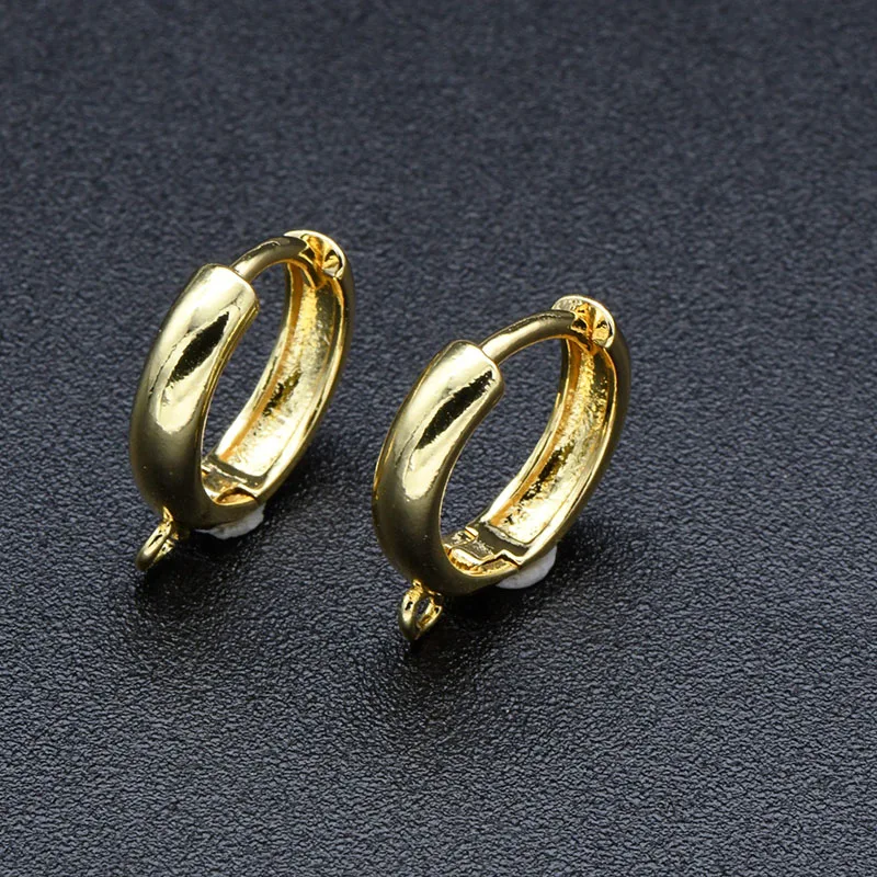 Trenday Jewelry Non Oxidizing Silver Gold Plated Round Ear Hooks for DIY Women Earring
Trenday Jewelry Non Oxidizing Silver Gold Plated Round Ear Hooks for DIY Women Earring