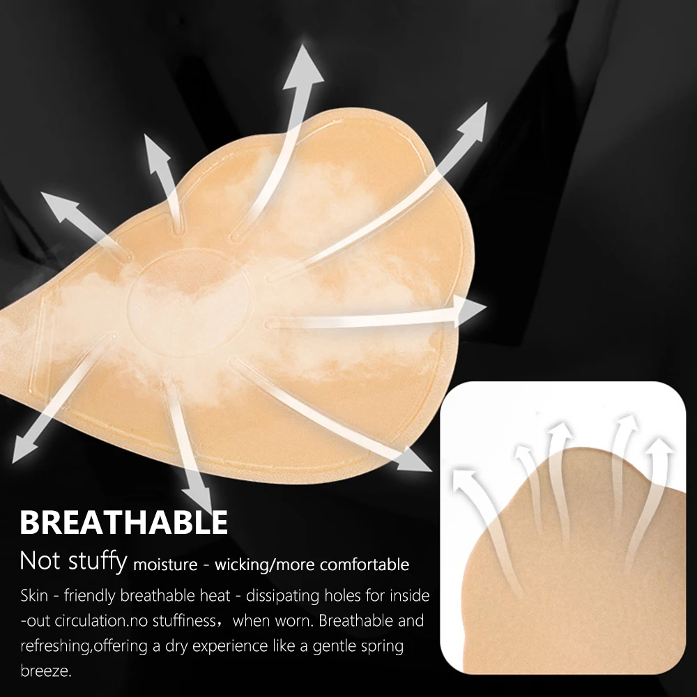 Seamless Invisible Breast Patch Silicone Pad Non-Falling Off Invisible Bras Comfort Push Up Women's Bra for Daily, Wedding Dress
Seamless Invisible Breast Patch Silicone Pad Non-Falling Off Invisible Bras Comfort Push Up Women's Bra for Daily, Wedding Dress