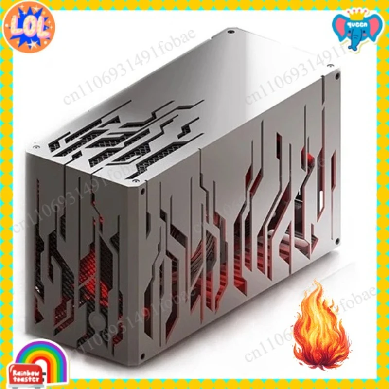 DIY Mini ITX Computer Case Supports SFX/SFXL Power Gaming Desktop Trendy Ornament
DIY Mini ITX Computer Case Supports SFX/SFXL Power Gaming Desktop Trendy Ornament