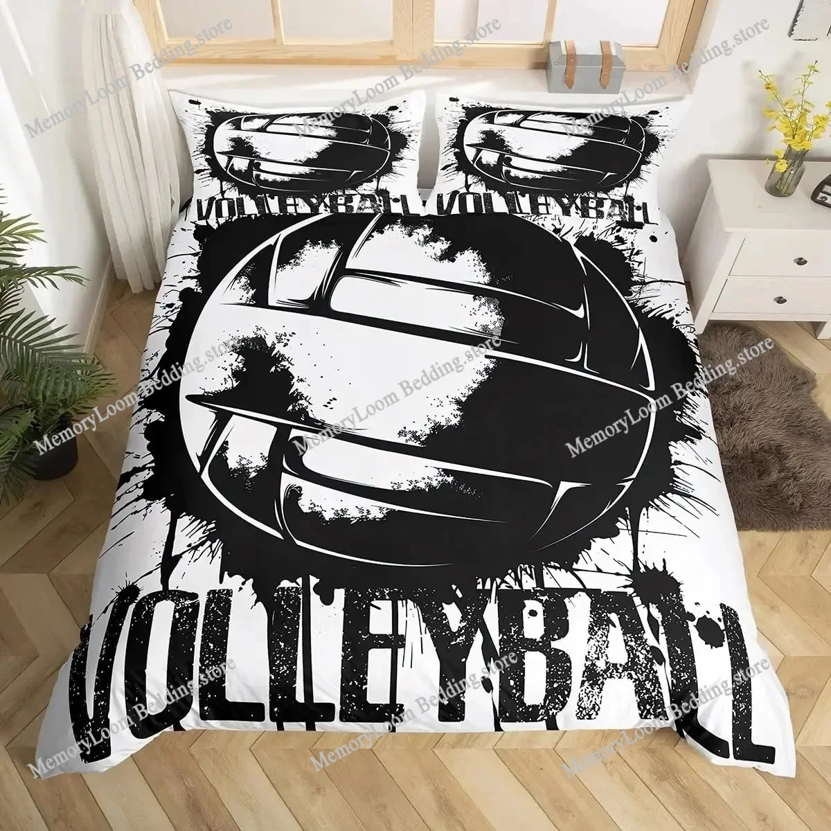 Volleyball Sport Bedding Set Sports Theme Duvet Cover King Queen Watercolor Volleyball Comforter Cover Ball Game Quilt Cover
Volleyball Sport Bedding Set Sports Theme Duvet Cover King Queen Watercolor Volleyball Comforter Cover Ball Game Quilt Cover