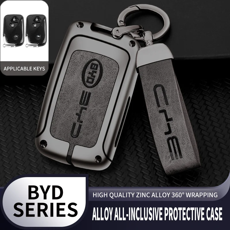 Alloy Leather Car Key Case Cover Holder Protector Shell For BYD Song Plus Atto 3 Han EV Tang DM Qin Seal Dolphin Car Accessories
Alloy Leather Car Key Case Cover Holder Protector Shell For BYD Song Plus Atto 3 Han EV Tang DM Qin Seal Dolphin Car Accessories