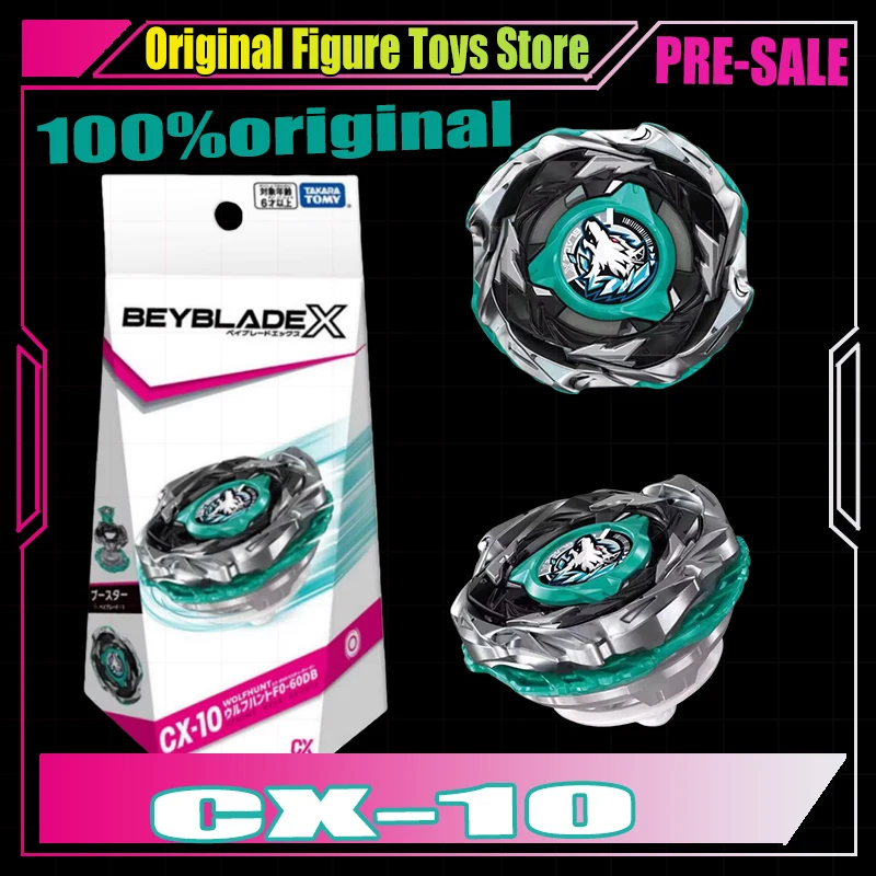 In Stock Original TAKARA TOMY Beyblade X CX-10 Booster Wolf Hunt F0-60DB Battle Beyblade X Series Genuine Boy Collection Gift
In Stock Original TAKARA TOMY Beyblade X CX-10 Booster Wolf Hunt F0-60DB Battle Beyblade X Series Genuine Boy Collection Gift