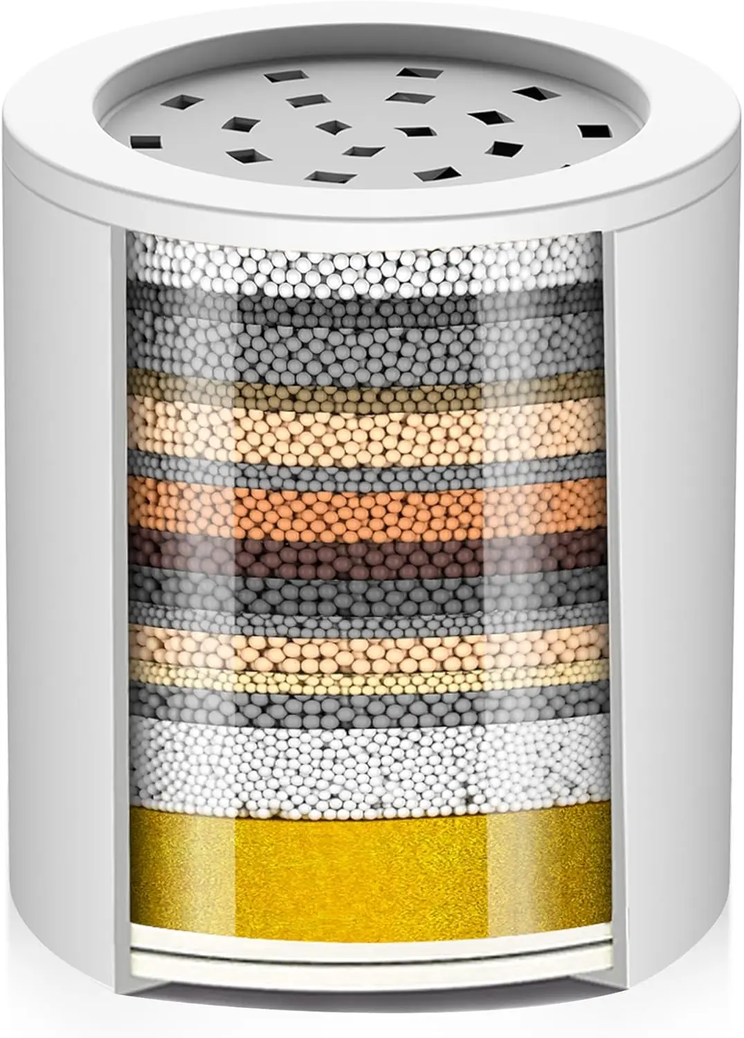 20-Stage Shower Filter Cartridge, High Output for Chlorine & Heavy Metals Removal, 3-4 Months Life
20-Stage Shower Filter Cartridge, High Output for Chlorine & Heavy Metals Removal, 3-4 Months Life