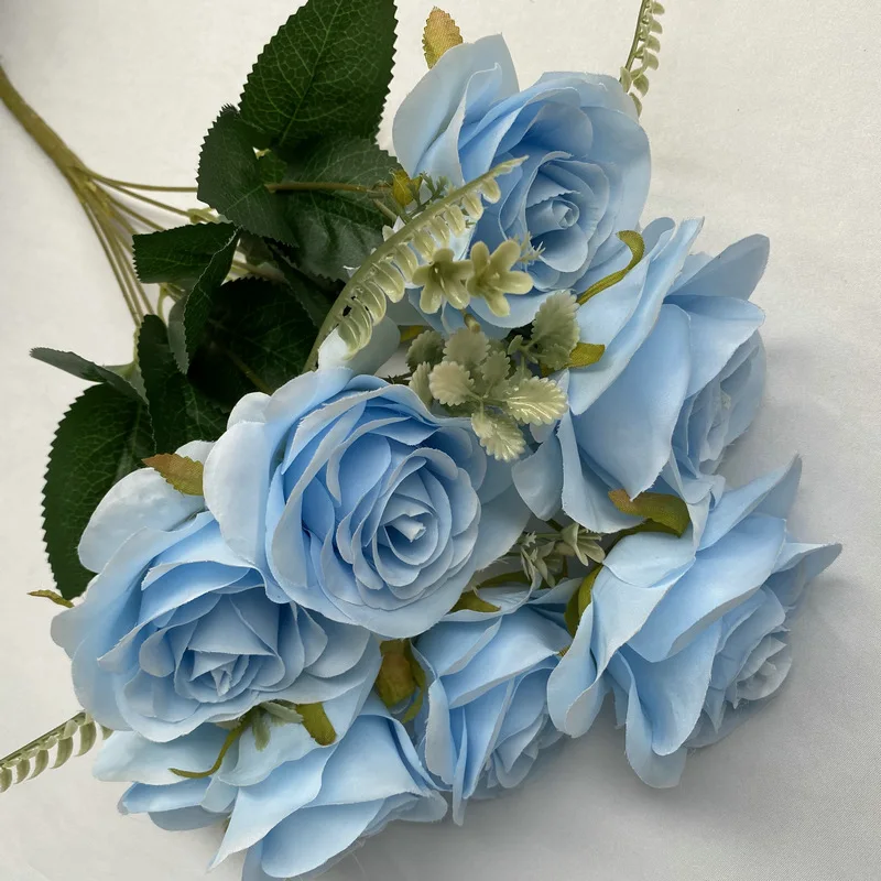 Artificial Fruit Round Rose Silk Simulation Bouquet Wedding Bride Holding Flowers Home Living Room Garden Green Plant Decoration
Artificial Fruit Round Rose Silk Simulation Bouquet Wedding Bride Holding Flowers Home Living Room Garden Green Plant Decoration