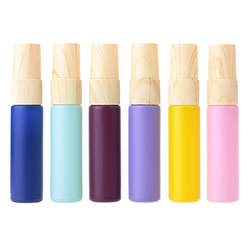 6PCS 10ML Macaron Thick Glass Essential Oil Spray Bottle Wood Grain Lid Perfume Aromatherapy Essential Oil Bottle
6PCS 10ML Macaron Thick Glass Essential Oil Spray Bottle Wood Grain Lid Perfume Aromatherapy Essential Oil Bottle