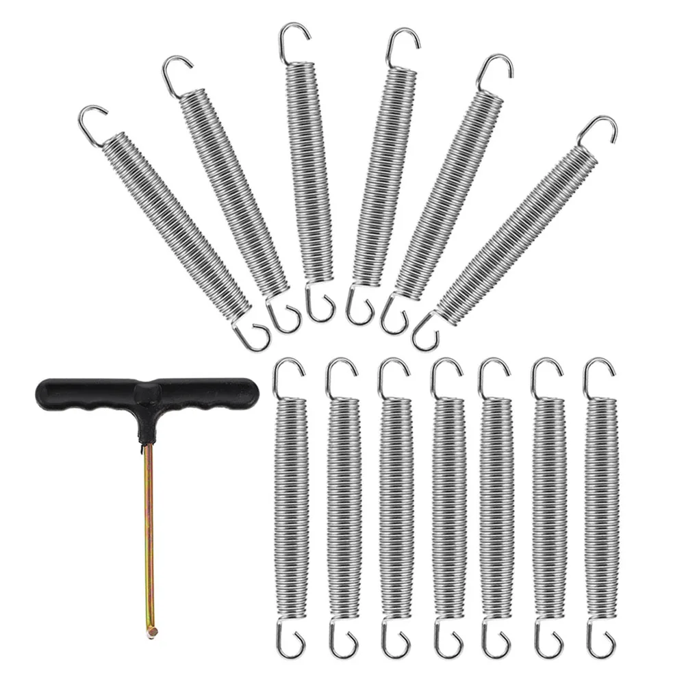 1 set Trampoline Springs Durable Galvanized Steel Universal Replacement Parts Outdoor Bounce Accessories Set Small Size Portable
1 set Trampoline Springs Durable Galvanized Steel Universal Replacement Parts Outdoor Bounce Accessories Set Small Size Portable