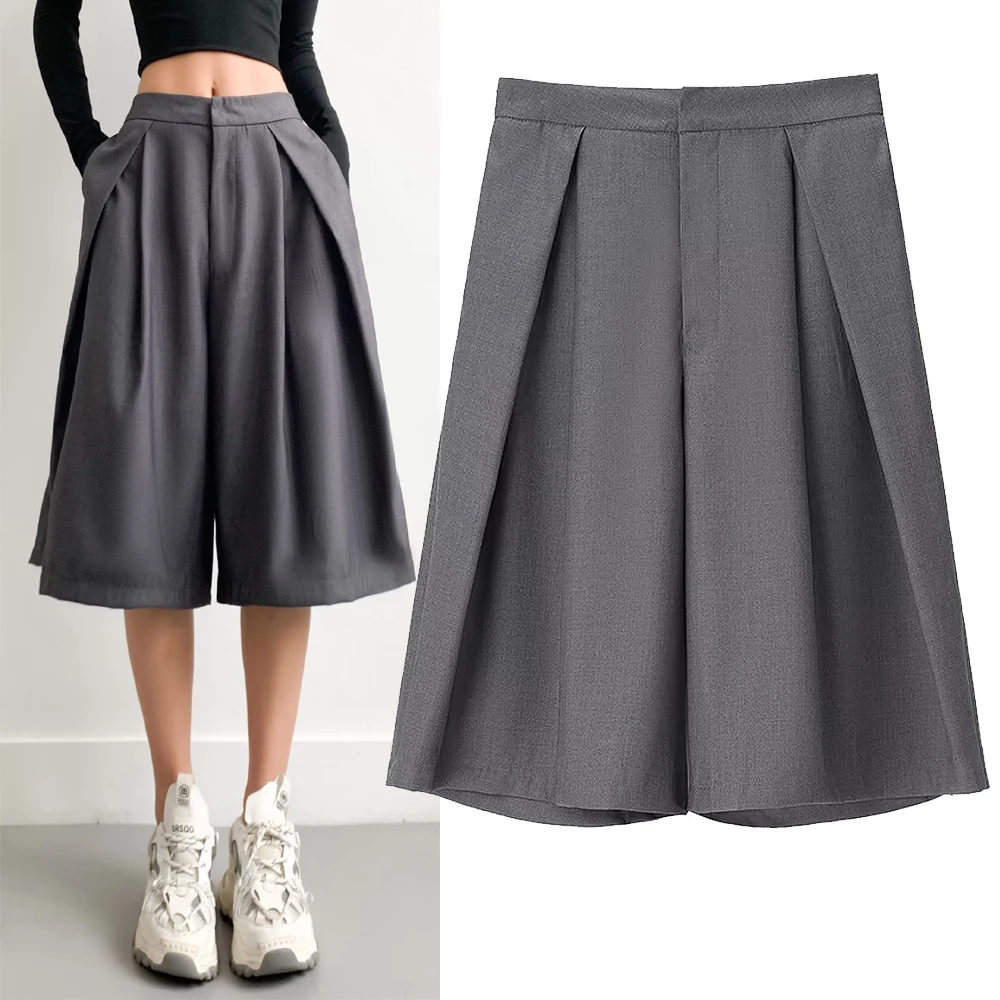 Женские повседневные свободные широкие брюки, универсальные удобные брюки из полиэстера с талией, осенний сезон, модный тренд
Женские повседневные свободные широкие брюки, универсальные удобные брюки из полиэстера с талией, осенний сезон, модный тренд