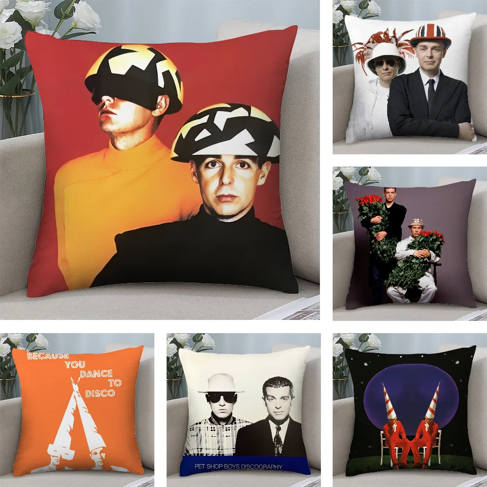 Music P-Pet Shop Boys Band Pillow Case Short Plush Pillow Covers Sofa Decorative Gift Home Double-sided Printing Cushion Cover
Music P-Pet Shop Boys Band Pillow Case Short Plush Pillow Covers Sofa Decorative Gift Home Double-sided Printing Cushion Cover