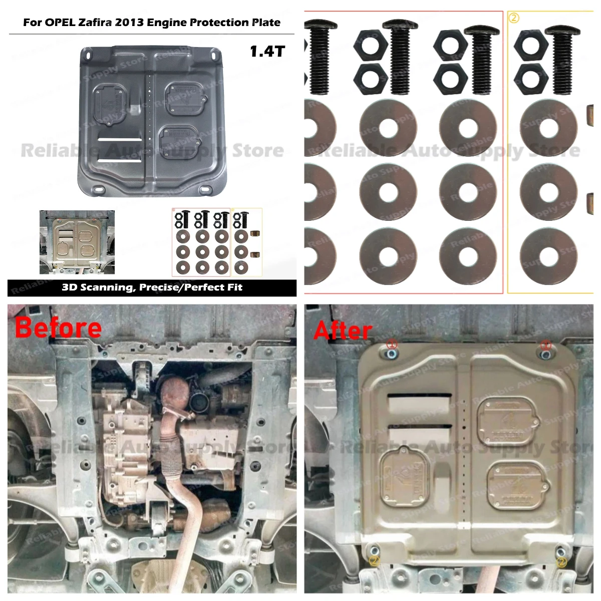 Engine Chassis Skid Plate Anti-Collision Under Engine Protector Shield For OPEL Zafira 2013 1.4T Under Engine Protector Cover
Engine Chassis Skid Plate Anti-Collision Under Engine Protector Shield For OPEL Zafira 2013 1.4T Under Engine Protector Cover