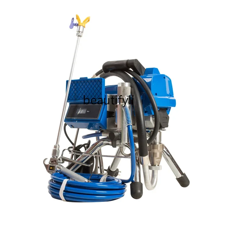 NNHigh pressure airless spraying machine spraying latex paint inner wall paint high power wall spraying machine
NNHigh pressure airless spraying machine spraying latex paint inner wall paint high power wall spraying machine