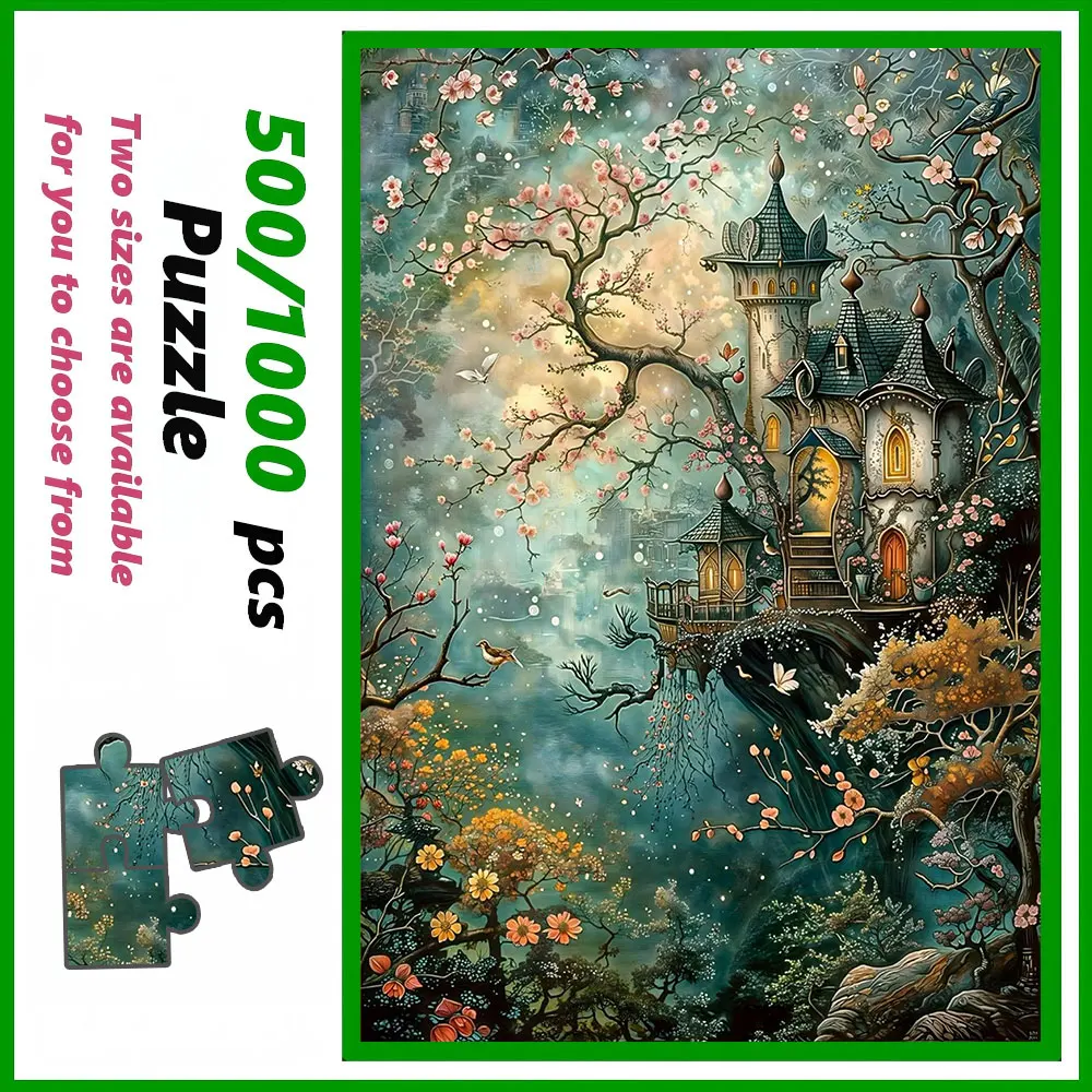 A 500/1000pcs Adult Puzzle Game, High Quality, a Fun Family Game for Stress Relief, Perfect for Birthdays, Christmas, Halloween
A 500/1000pcs Adult Puzzle Game, High Quality, a Fun Family Game for Stress Relief, Perfect for Birthdays, Christmas, Halloween